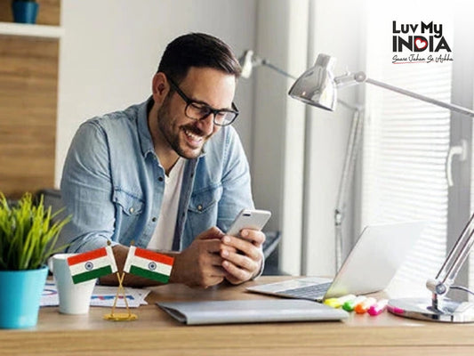 Office tiranga flags for showcasing your roots