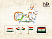 Luv My India flags speak unity, patriotism and khadi heritage
