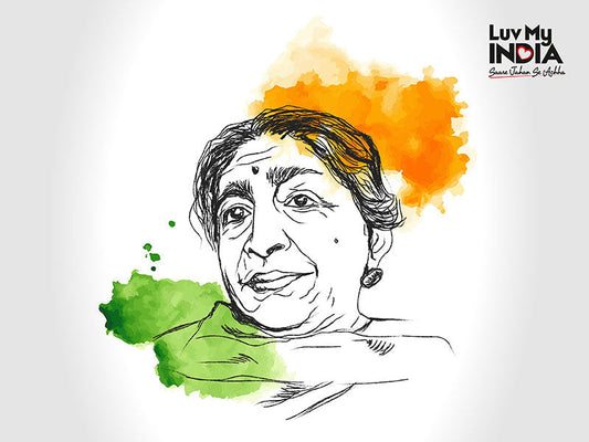 Luv My India’s tribute to Sarojini Naidu’s efforts for the Tiranga