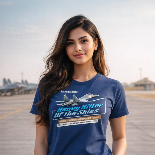 Sukhoi Su 30MKI Unisex T-shirt | Pure Cotton