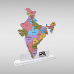 Acrylic Indian Map