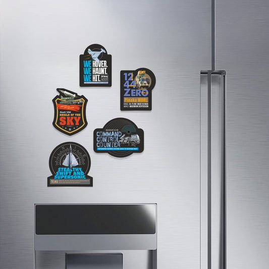 Defence Collection | Patriotic Fridge Magnet Set | Luv My India Fridge Magnets | 4x4 Inch Patriotic Fridge Magnets | Pack of 5