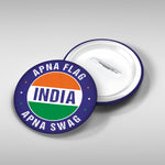 Apna Flag Apna Swag Badges
