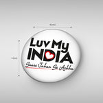 Luv My India Badges