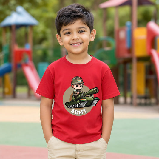 Indian Army Kids T-shirt | Pure Cotton