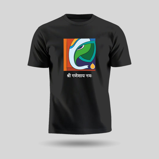 Shree Ganeshay Namah Unisex T-shirt | Pure Cotton