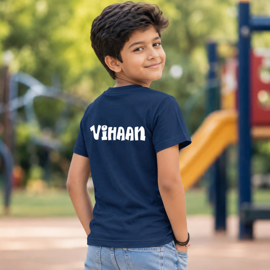 Kids Name Desh First T-Shirt | Customisable