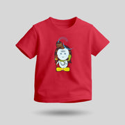 Lord Shiva | Round Neck Kids’ Unisex T-Shirt | Pure Cotton Luv My India Fashion | Mahadev Spiritual T-Shirt