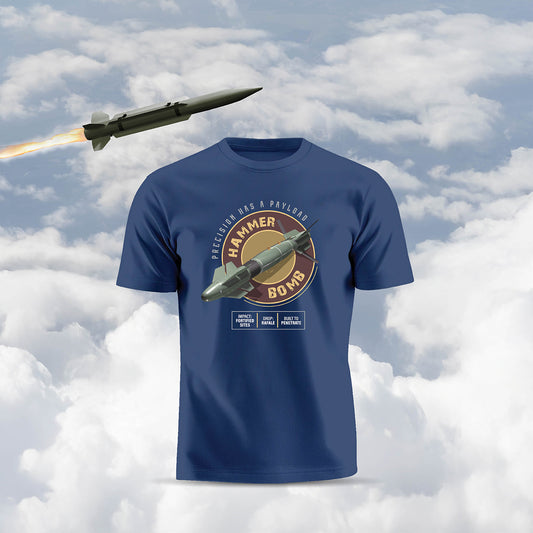 Hammer Bomb Unisex T-shirt | Pure Cotton