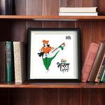 Frame For Wall Decor Bharat Mata