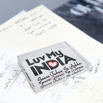 LMI Acrylic Paperweight