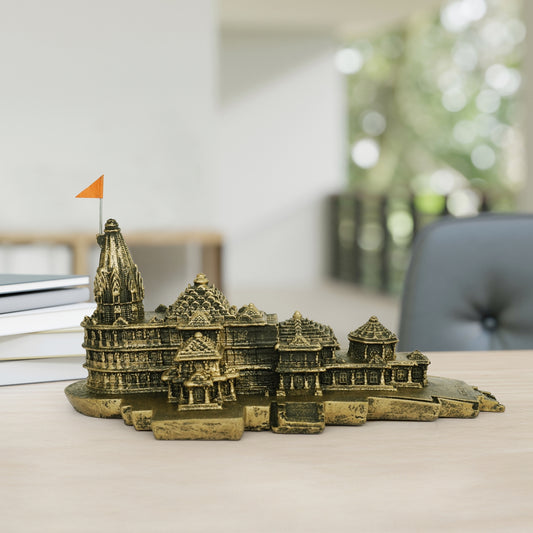 Ram Mandir | Luv My India Sculpture | 8.5x5.25 Inch Spiritual Decor