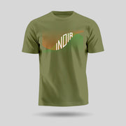 India Tricolour | Round Neck Unisex T-Shirt | Pure Cotton Luv My India Fashion | Patriotic T-Shirt