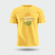 Mera India Meri Identity | Round Neck Unisex T-Shirt | Pure Cotton Luv My India Fashion | Tiranga / Tricolour Patriotic T-Shirt