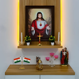 Cross Flag Plate