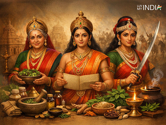 India’s Queens Who Kept the Wisdom of Ayurveda Alive