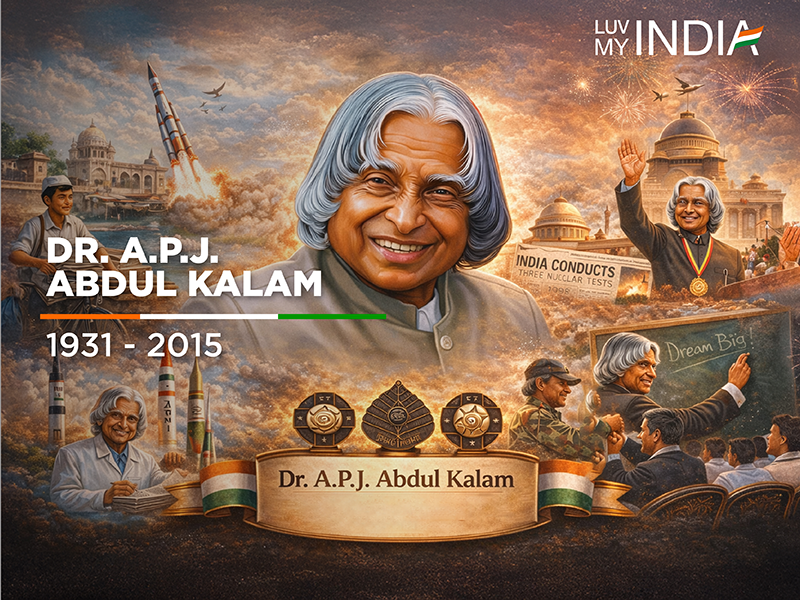 A. P. J. Abdul Kalam’s journey from Rameswaram to Rashtrapati Bhavan