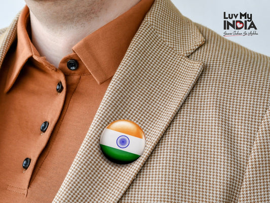 The tiranga badges that represent our national pride