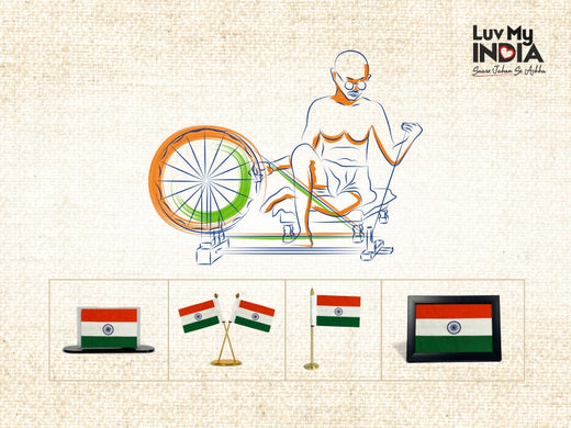 Luv My India flags speak unity, patriotism and khadi heritage