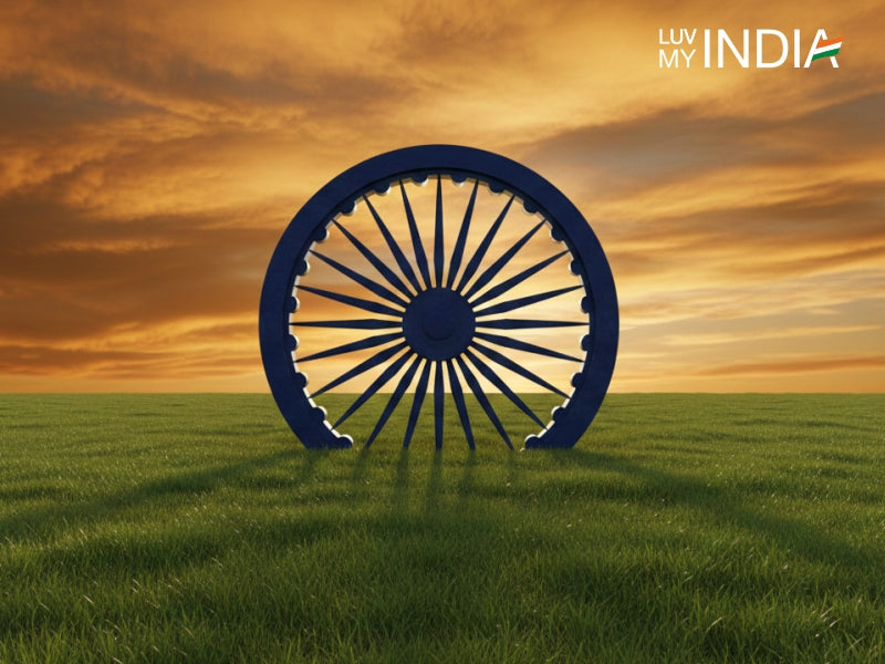 The Ashoka Chakra: The Wheel That Keeps India Moving – Luv My India