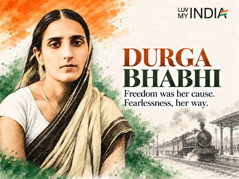 Durga Bhabhi: The Fearless Woman Who Rode Beside Bhagat Singh Into History
