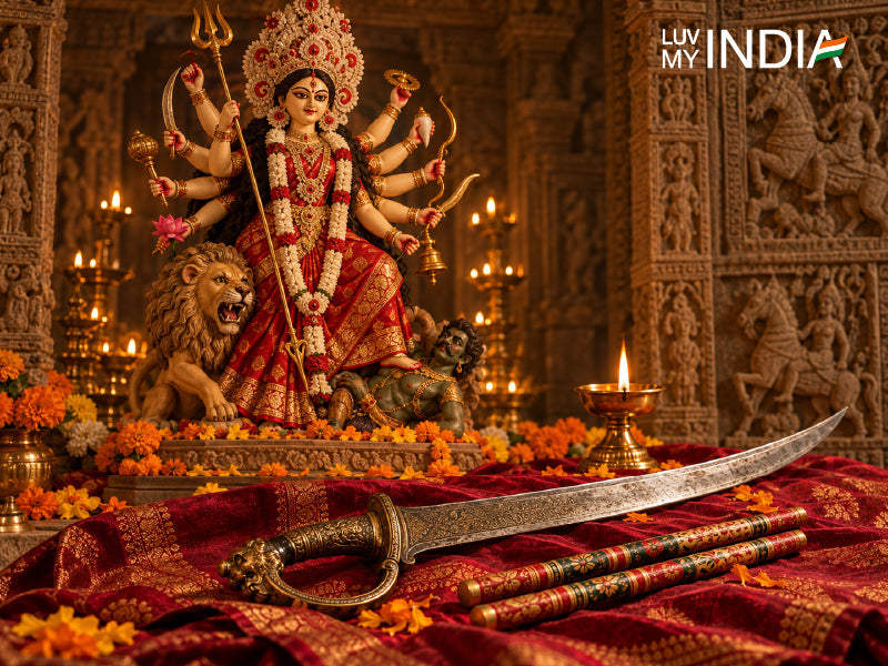 Swords Before Garba: The Secret History of Navratri India Forgot