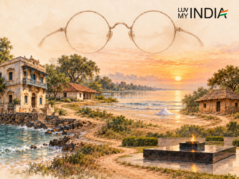 Five Places That Tell the Story of Mahatma Gandhi: From Porbandar to Raj Ghat