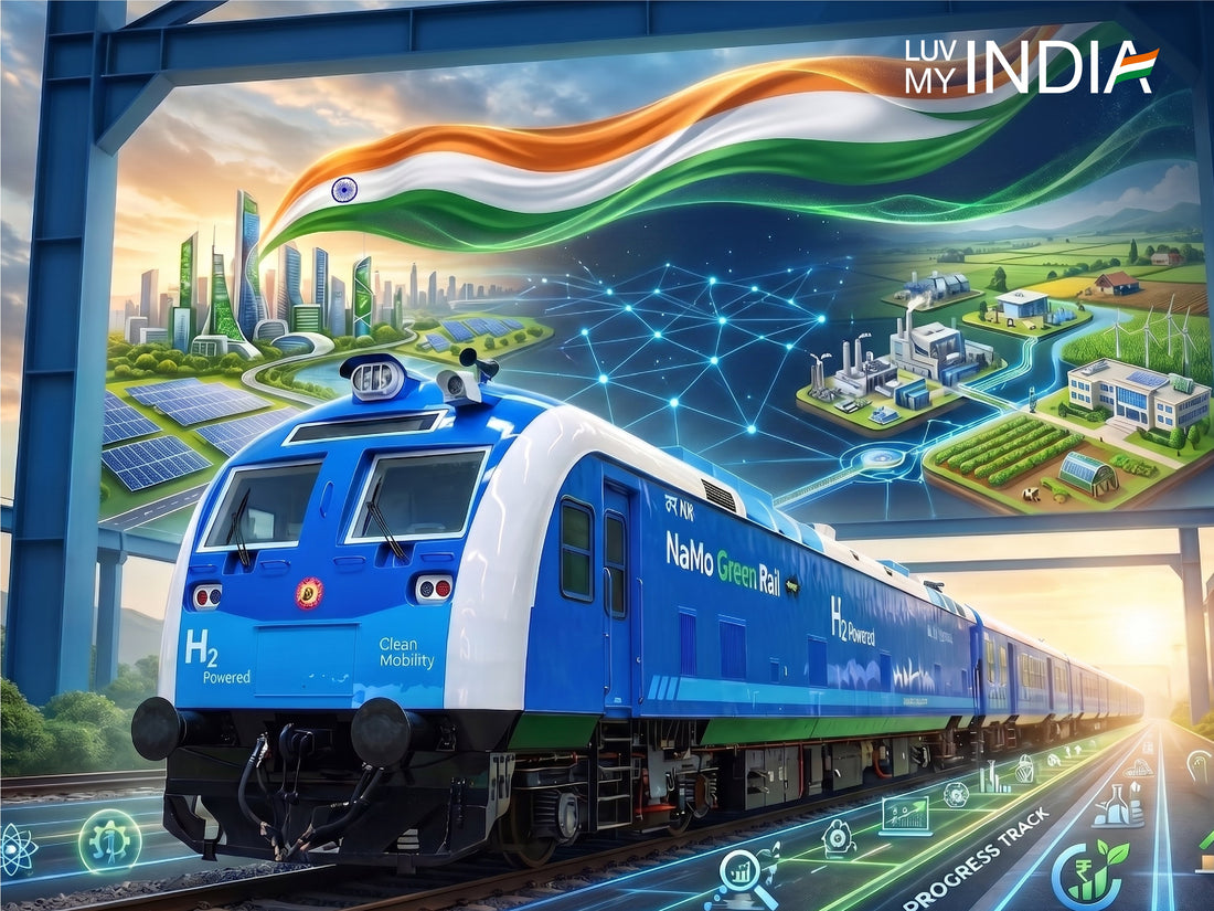 India’s First Hydrogen Train: How a Made-in-India Engine Put Bharat on the Global Green Rail Map