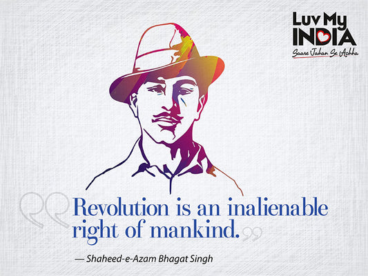 Shaheed-e-Azam Bhagat Singh’s eternal flame of courage