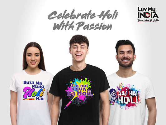 Luv My India unveils new holi t-shirt Edition: A celebration of India’s vibrance