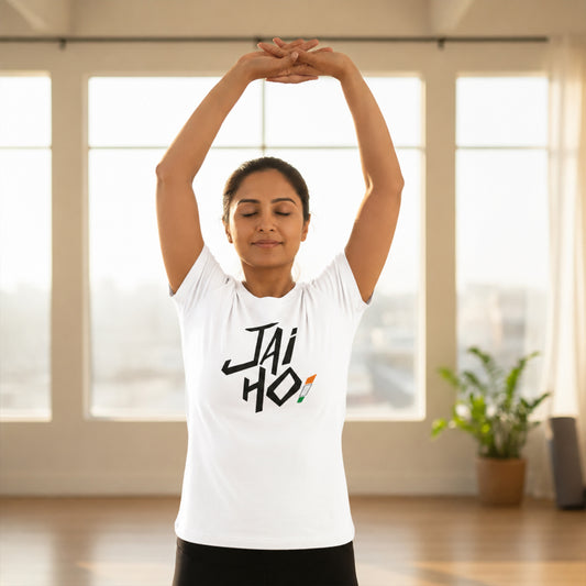 Jai Ho Women’s T-shirt | Pure Cotton