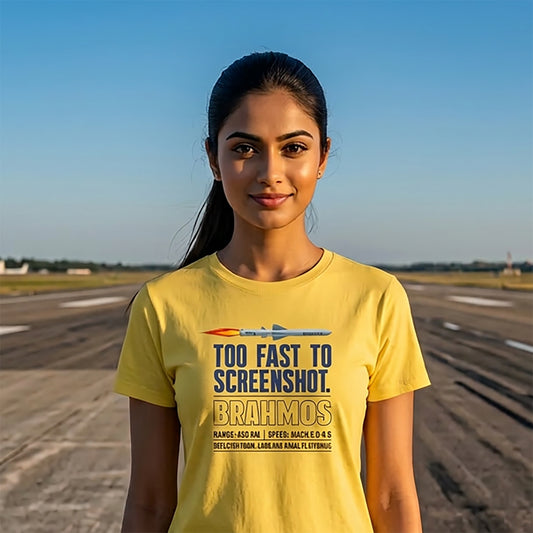 BrahMos Unisex T-shirt | Pure Cotton