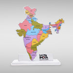 Acrylic Indian Map