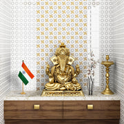 Tricolour With Metal Stand