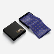 Ashok Chakra | Luv My India Bemberg Silk Pocket Square | Digital Print 33x33 CM Patriotic Premium Pocket Square