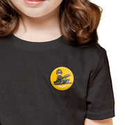 Indian Army Round Badge | Luv My India Kids’ Badges | 4x4 CM Patriotic Pin Button Badges | Pack of 5