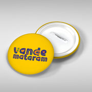 150 Years Of Vande Mataram | Patriotic 5-Badge Set | 4x4 CM Curated Pin Button Badges | Pack of 5