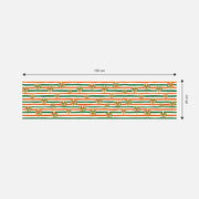 His & Her Set | Lotus Motif Design | Luv My India Premium Pocket Square And Scarf Combo | Digital Print Patriotic Combo | 33x33 CM Bemberg Silk Pocket Square | 150x45 CM Bemberg Silk Scarf