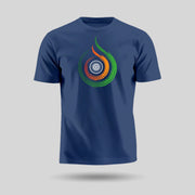 Tiranga Themed | Round Neck Unisex T-Shirt | Pure Cotton Luv My India Fashion | Patriotic T-Shirt