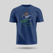 Maa Tujhe Salaam | Round Neck Unisex T-Shirt | Pure Cotton Luv My India Fashion | Tiranga / Tricolour Patriotic T-Shirt