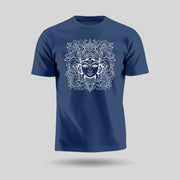 Elegance Of Maa Durga | Round Neck Unisex T-Shirt | Pure Cotton Luv My India Fashion | Navratri Spiritual T-Shirt