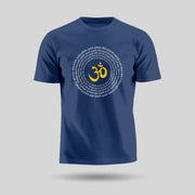 Om Design | Round Neck Unisex T-Shirt | Pure Cotton Luv My India Fashion | Om Spiritual T-Shirt