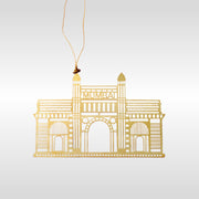 Gateway Of India Bookmark | Luv My India Patriotic 3x2 Inch Brass Bookmark