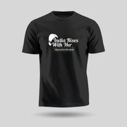 India Rises With Her | Round Neck Unisex T-Shirt | Pure Cotton Luv My India Fashion | Patriotic T-Shirt
