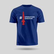 Operation Sindoor Themed | Round Neck Unisex T-Shirt | Pure Cotton Luv My India Fashion | Patriotic T-Shirt