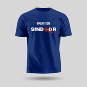 Operation Sindoor | Round Neck Unisex T-Shirt | Pure Cotton Luv My India Fashion | Patriotic T-Shirt