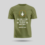 Hit The Target | Round Neck Unisex T-Shirt | Pure Cotton Luv My India Fashion | Patriotic T-Shirt