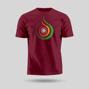 Tiranga Themed | Round Neck Unisex T-Shirt | Pure Cotton Luv My India Fashion | Patriotic T-Shirt