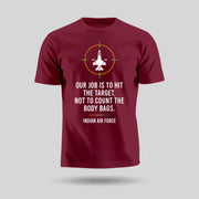 Hit The Target | Round Neck Unisex T-Shirt | Pure Cotton Luv My India Fashion | Patriotic T-Shirt