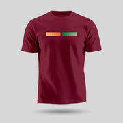 Tiranga | Round Neck Unisex T-Shirt | Pure Cotton Luv My India Fashion | Tricolour Patriotic T-Shirt